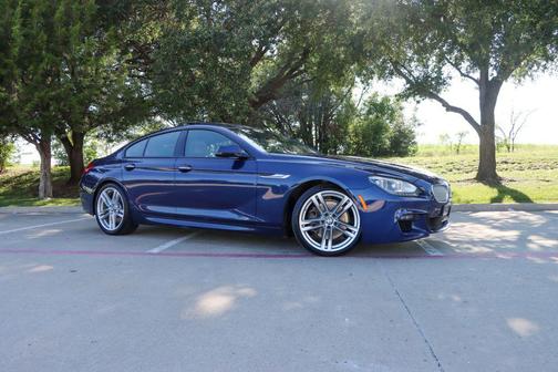 Deep Sea Blue Metallic 2015 BMW 650 Gran Coupe i