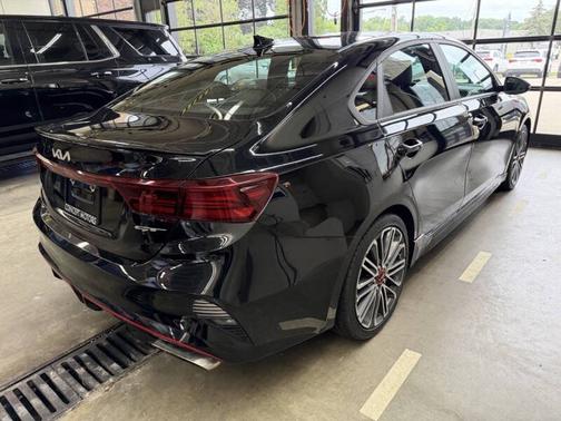 Aurora Black 2023 Kia Forte GT Manual