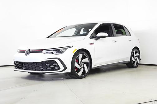 Opal White Pearl Effect 2024 Volkswagen Golf GTI 2.0T S