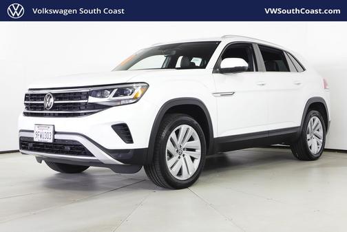 Pure White 2023 Volkswagen Atlas Cross Sport 3.6 V6 SE w/ Technology