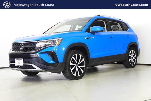 Cornflower Blue 2023 Volkswagen Taos 1.5T SE