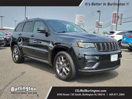 Diamond Black Crystal Pearlcoat 2020 Jeep Grand Cherokee Limited X