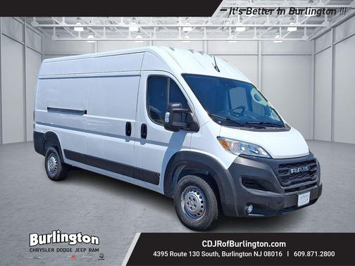 Bright White Clearcoat 2026 RAM ProMaster 2500 Tradesman
