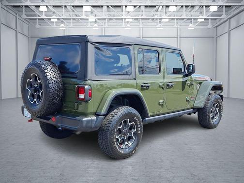Sarge Green Clearcoat 2023 Jeep Wrangler Rubicon
