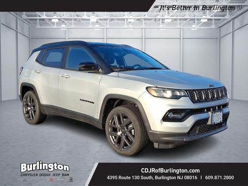 Silver Zynith Metallic Clearcoat 2026 Jeep Compass Limited SUV