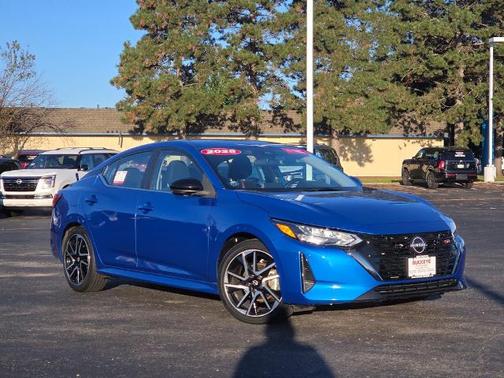 Electric Blue Metallic 2025 Nissan Sentra SR