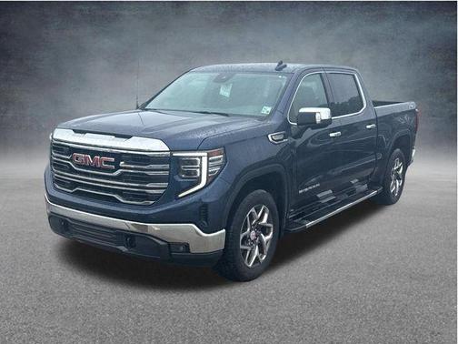 Pacific Blue Metallic 2023 GMC Sierra 1500 SLT
