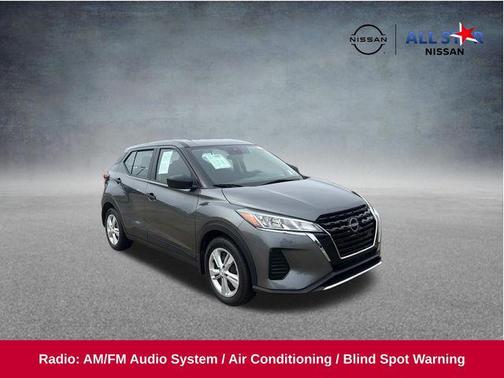 Gun Metallic 2024 Nissan Kicks S