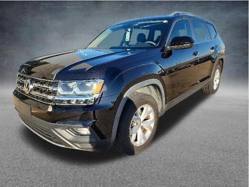 Deep Black Pearl 2019 Volkswagen Atlas 3.6L SE