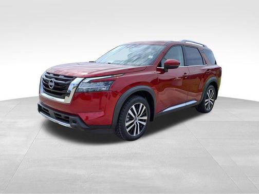 Scarlet Ember 2024 Nissan Pathfinder Platinum FWD