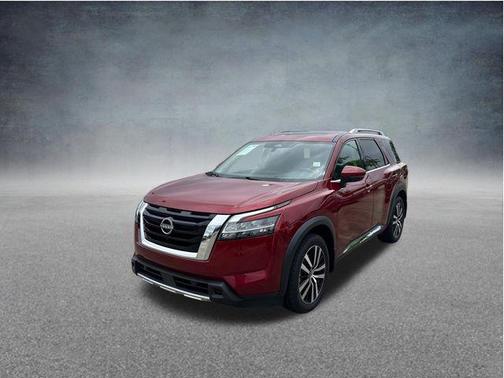 Scarlet Ember 2024 Nissan Pathfinder Platinum FWD