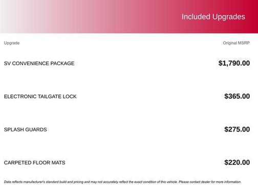 2026 Nissan Frontier SV