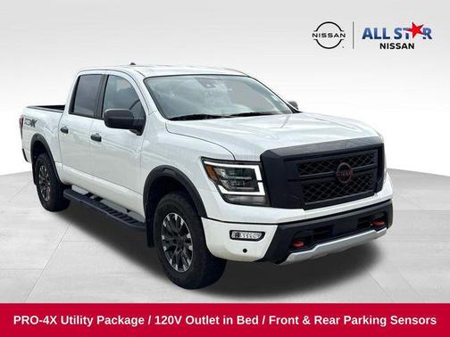Glacier White 2024 Nissan Titan PRO-4X