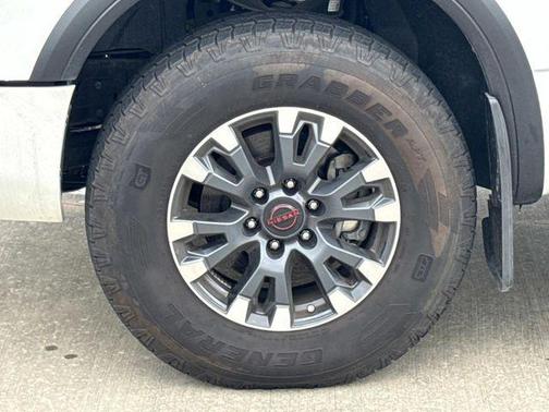 Glacier White 2024 Nissan Titan PRO-4X