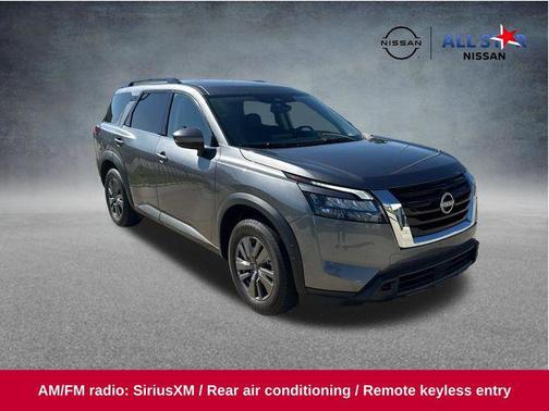 Gun Metallic 2024 Nissan Pathfinder SV FWD