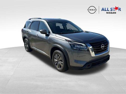 Gun Metallic 2024 Nissan Pathfinder SV FWD