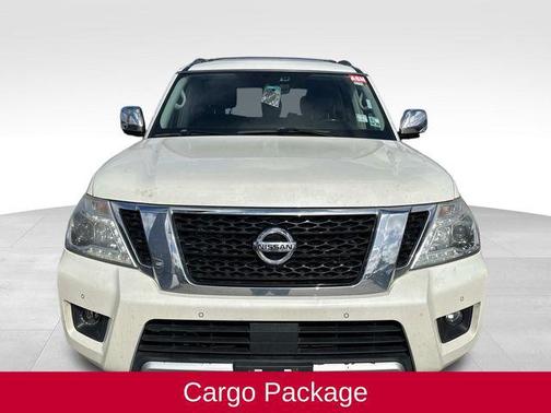 Pearl White 2018 Nissan Armada Platinum