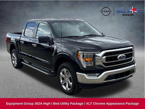 Agate Black Metallic 2023 Ford F-150 XLT