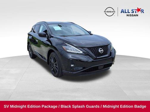 Super Black 2024 Nissan Murano SV Intelligent AWD