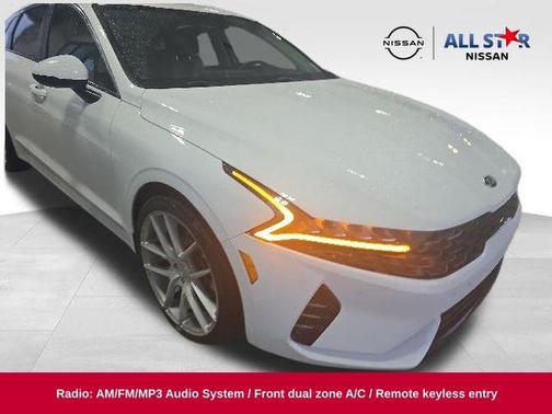 Glacial White Pearl 2021 Kia K5 LXS
