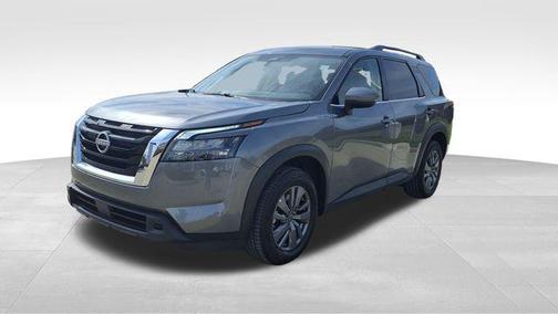 Gun Metallic 2025 Nissan Pathfinder SV FWD