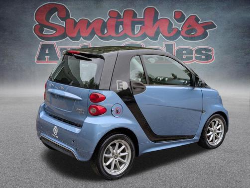 Light Blue Metallic 2014 smart ForTwo Electric Drive passion