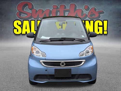 Light Blue Metallic 2014 smart ForTwo Electric Drive passion