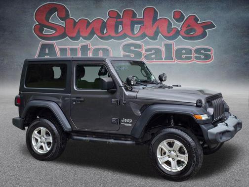 Granite Crystal Metallic Clearcoat 2018 Jeep Wrangler Sport S