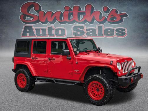 Firecracker Red Clearcoat 2016 Jeep Wrangler Unlimited Sahara