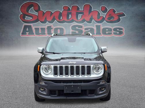 Black 2015 Jeep Renegade Limited