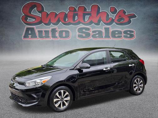 Aurora Black 2022 Kia Rio S