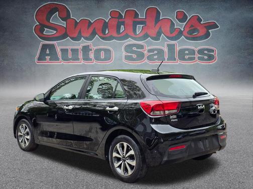 Aurora Black 2022 Kia Rio S