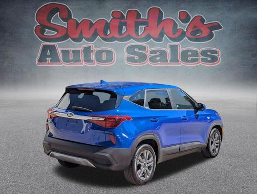Neptune Blue 2021 Kia Seltos LX