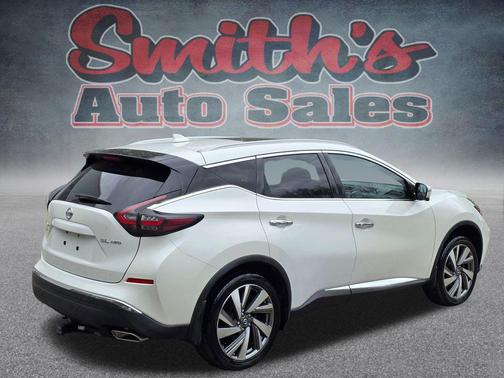 Pearl White Tricoat 2020 Nissan Murano SL Intelligent AWD