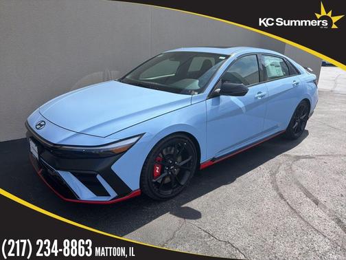 Performance Blue 2026 Hyundai ELANTRA N