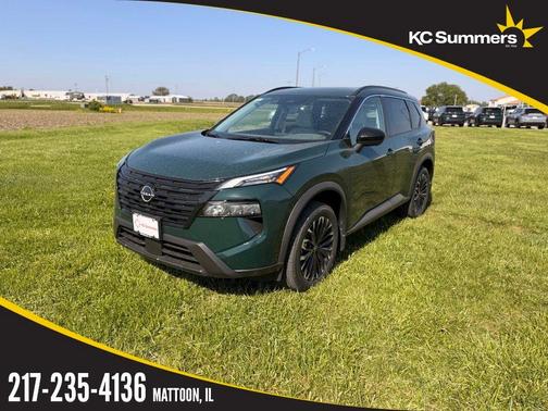 Obsidian Green 2026 Nissan Rogue Dark Armor