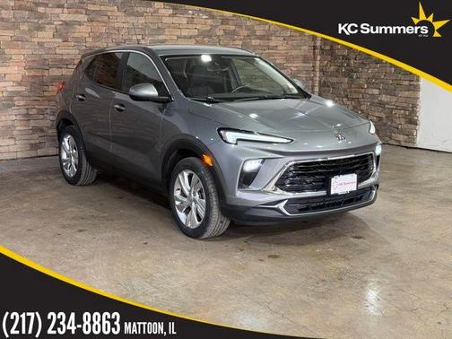 Moonstone Gray Metallic 2025 Buick Encore GX Preferred