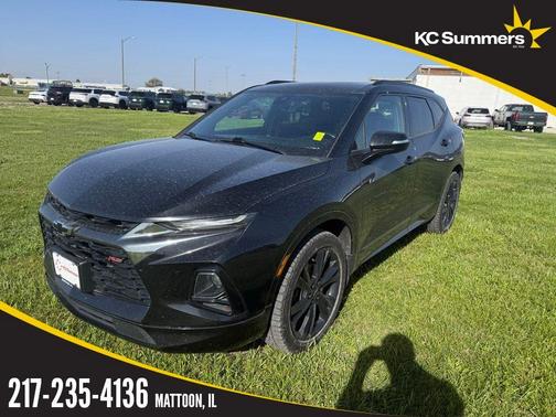 Black 2021 Chevrolet Blazer RS