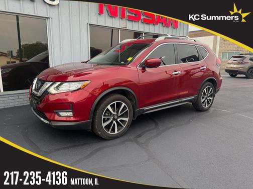 Scarlet Ember 2020 Nissan Rogue SL