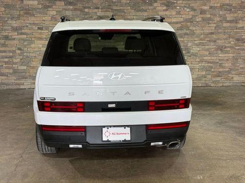 White 2024 Hyundai SANTA FE SEL