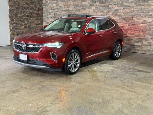 Cinnabar Metallic 2021 Buick Envision Avenir