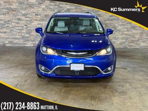 Ocean Blue Metallic 2019 Chrysler Pacifica Touring-L Plus