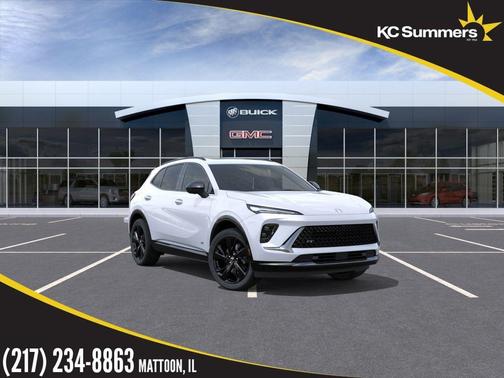 White Tri-Coat 2026 Buick Envision Sport Touring
