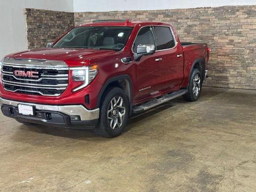 Volcanic Red 2024 GMC Sierra 1500 SLT