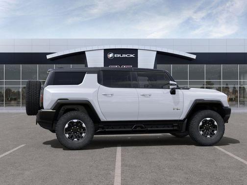 White 2025 GMC HUMMER EV SUV 2X
