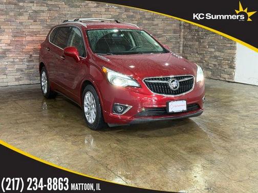 Chili Red Metallic 2019 Buick Envision Essence