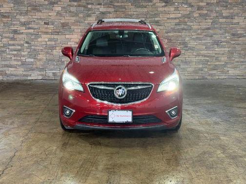 Chili Red Metallic 2019 Buick Envision Essence
