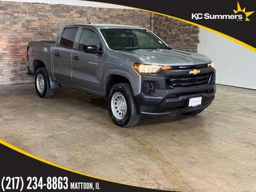 Sterling Gray Metallic 2024 Chevrolet Colorado WT