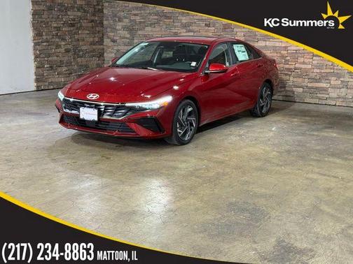 Red 2025 Hyundai ELANTRA SEL Convenience
