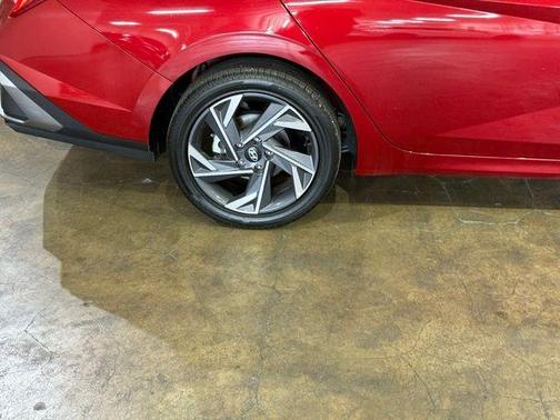 Red 2025 Hyundai ELANTRA HEV SEL Sport